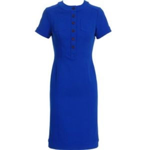 NWT Diane Von Furstenberg Quincy Blue Dress - Sz 4